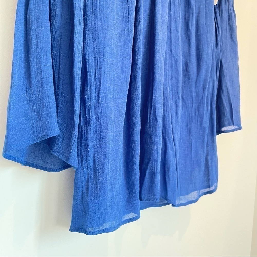 Judith March Anthropologie Boho Statement Sleeves, Embroidered Top, Size M - Picture 9 of 13